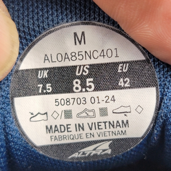 Altra Lone Peak Trail Mens 8.5 - Picture 11 of 11